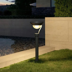 Lámpara de estaca para jardín solar LED IP65 de metal