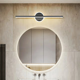 Aplique de baño para espejo moderno LED IP44 con diseño alargado
