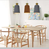 Araña de comedor nórdica cilíndrica