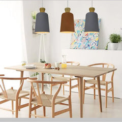 Araña de comedor nórdica cilíndrica