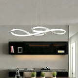 Lámpara colgante Infinito de diseño moderno con LED para comedor