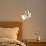 Lámpara colgante moderna orientable en color Morandi para mesita de noche