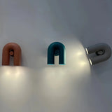 Aplique moderno de pared LED con forma de U para salón