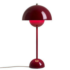 Lámpara nórdica de mesa de diseño en tonos macaron con LED para salón, 30 cm