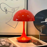 Lámpara de mesa recargable nórdica con LED táctil en tonos macaron para salón