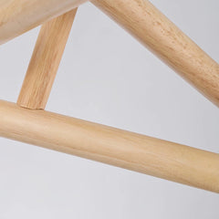 Lámpara de techo Sputnik de madera LED regulable para dormitorio, 4/6/8 luces