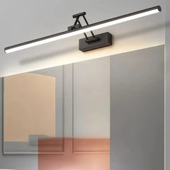 Aplique para espejo de baño lineal LED articulado moderno