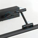 Aplique para espejo de baño lineal LED articulado moderno