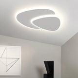 Plafón triangular de diseño moderno con LED blanco para dormitorio