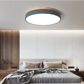 Plafón LED Estilo Nórdico Macaron Redondo para Dormitorio