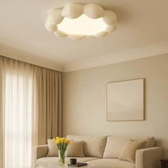 Lámpara de Techo LED Redonda Moderna para Salón con Iluminación Tricolor