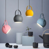 Lámpara Colgante Giratoria Macaron Estilo Nórdico