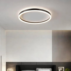 Lámpara circular de techo LED regulable de estilo moderno para dormitorio
