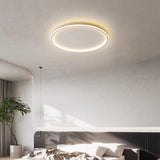 Plafón LED redondo moderno con luz suave para dormitorio