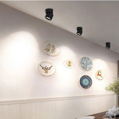 Foco Orientable de Techo LED Moderno de Metal para Salón