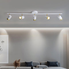 Foco de Luz Techo LED Tricolor de Superficie en Riel