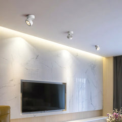 Foco para Techo Redondo Plegable Giratorio Minimalista