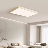 Lámpara de Techo LED Regulable Moderna Doble Capa para Salón