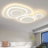Lámpara de Techo LED Blanca Regulable para Salón Moderno