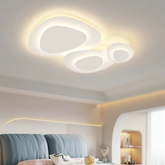 Lámpara de Techo LED Blanca Regulable para Salón Moderno