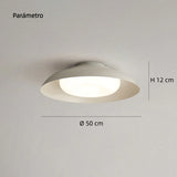 Lámpara de Techo LED Regulable Circular Moderna Dormitorio