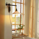 Aplique de Pared LED Estilo Vintage Plegable Extensible para Dormitorio