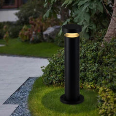 Baliza de Luz Exterior LED IP65 Diseño Moderno Jardín Negra