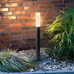 Iluminación Baliza De Exterior LED IP65 Diseño Minimalista Jardín Negra