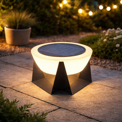 Sobremuro Exterior LED Solar de Diseño Moderno sin Cables IP65 para Terraza