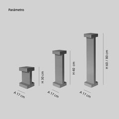 Baliza de Exterior Solar LED con Sensor IP65 de Diseño para Jardín Negra