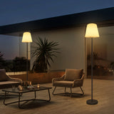 Lámpara de Pie para Terraza Exterior LED Solar IP65 Diseño Moderno