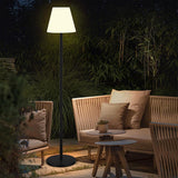 Lámpara de Pie para Terraza Exterior LED Solar IP65 Diseño Moderno