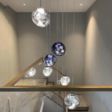 Lámpara Bola Colgante Moderna LED con Diseño Lava para Comedor