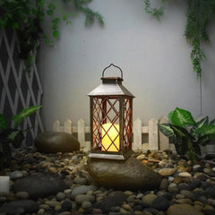 Farol Solar LED de Exterior Retro para Jardín IP65