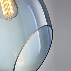 Lámpara colgante de gotas de cristal de estilo moderno para comedor