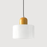 Lámpara colgante de vidrio nórdica LED Morandi para comedor