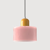 Lámpara colgante de vidrio nórdica LED Morandi para comedor