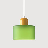 Lámpara colgante de vidrio nórdica LED Morandi para comedor