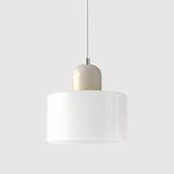 Lámpara colgante de vidrio nórdica LED Morandi para comedor