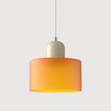 Lámpara colgante de vidrio nórdica LED Morandi para comedor