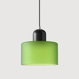 Lámpara colgante de vidrio nórdica LED Morandi para comedor
