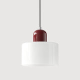 Lámpara colgante de vidrio nórdica LED Morandi para comedor