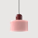 Lámpara colgante de vidrio nórdica LED Morandi para comedor