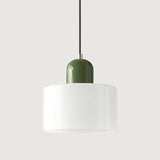 Lámpara colgante de vidrio nórdica LED Morandi para comedor