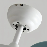 Ventilador de techo infantil con luz LED silencioso para dormitorio Ø76 cm