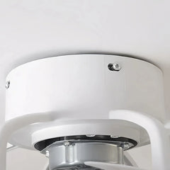 Ventilador de techo con luz silencioso sin aspas DC regulable Ø 50 cm para dormitorio
