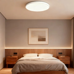 Lámpara de Techo LED de Habitación Redonda Ultrafina de Estilo Minimalista