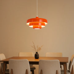 Lámpara Colgante Nórdica Metálica De Tres Niveles Para Mesa Comedor