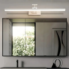 Aplique para espejo de baño lineal LED articulado moderno