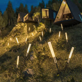 Luces solares para jardín LED IP65 modernas tipo caña